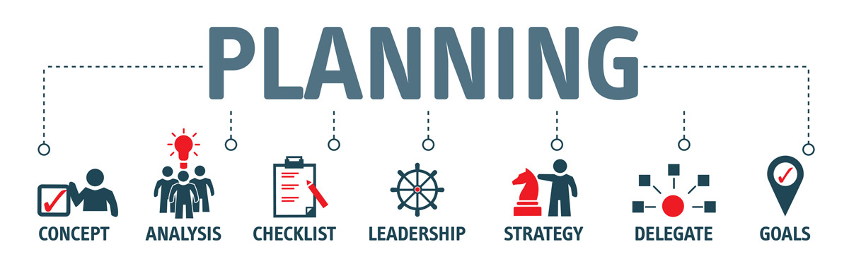 7-Step Communication Planning Graphic
