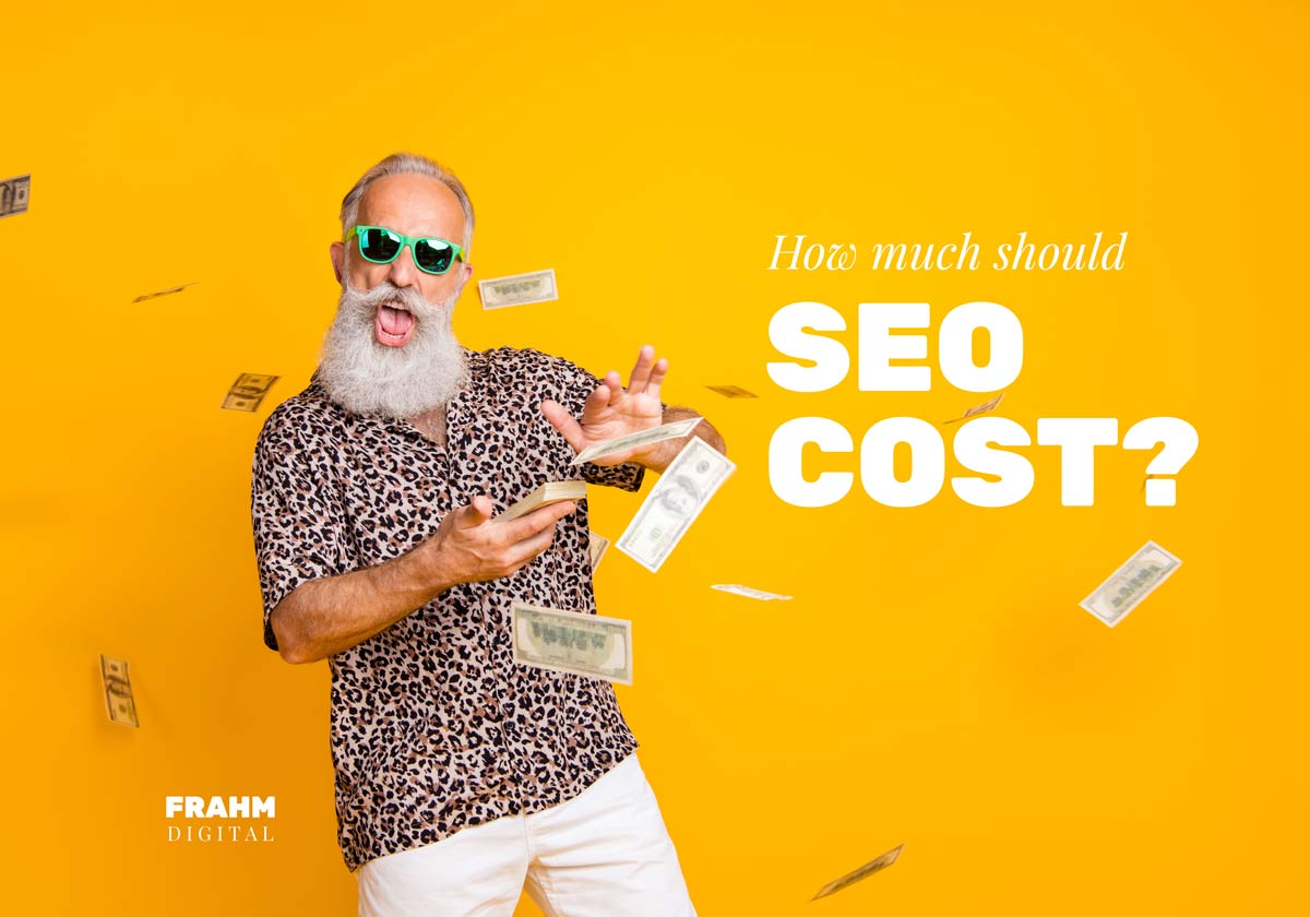 man throwing cash to celebrate affordable SEO prices